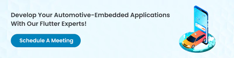 build automotive app using flutter