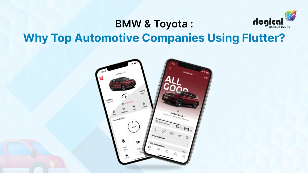 why bmw and toyota choose flutter